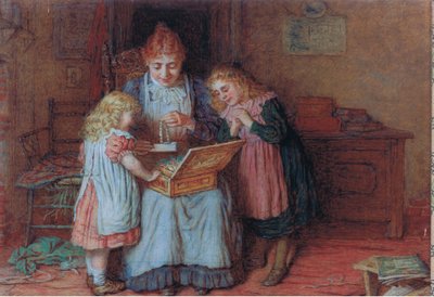Family Treasures, Postcard, 1970s by Robert W. Wright